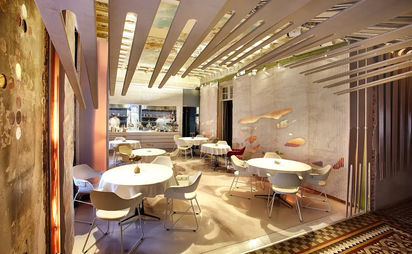 Alkimia dining room in Barcelona