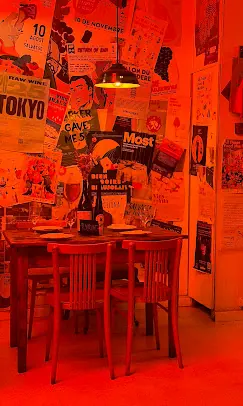 Bar Salvatge interior in Gracia