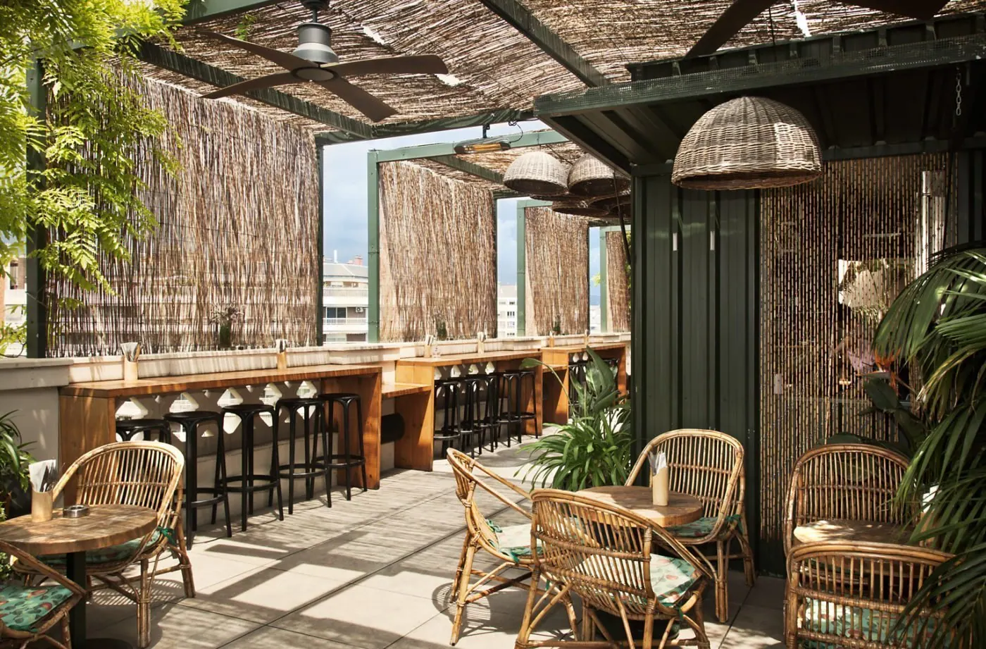 Chiringuito rooftop at Casa Bonay in Eixample, Barcelona