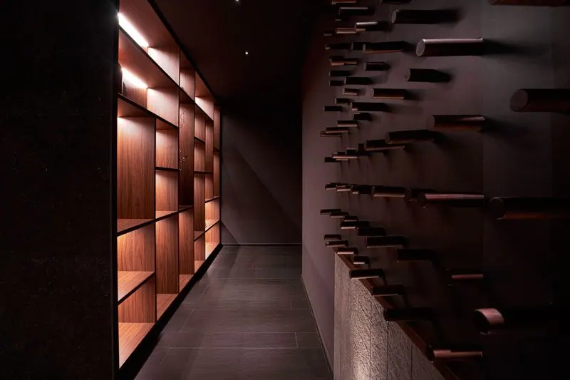 Cinc Sentits dining room in Barcelona