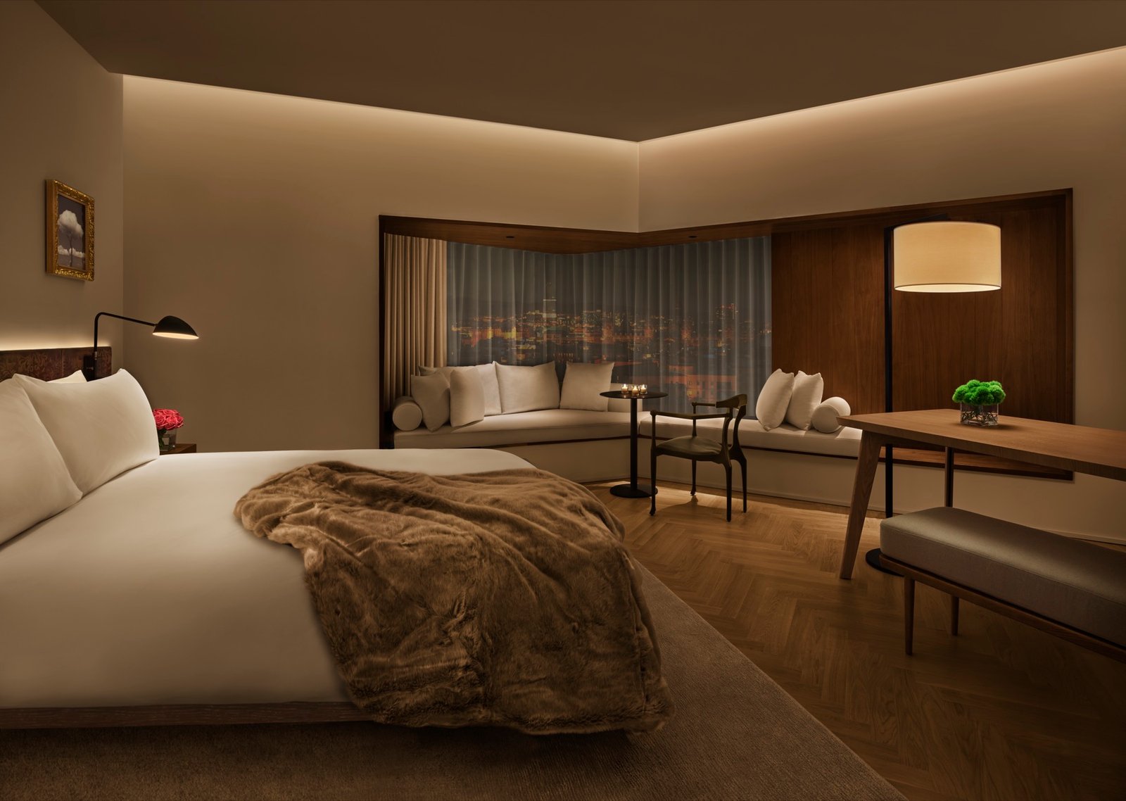 Guest room at The Barcelona EDITION